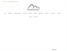 Tablet Screenshot of halsoteamet.com